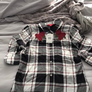 NWT Guess Plaid dress with pockets